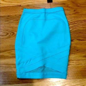 Guess mesh pencil skirt